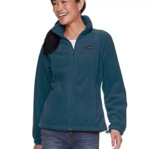 Columbia Benton Springs Zip-Front Fleece Jacket-Navy-S-New without Tags
